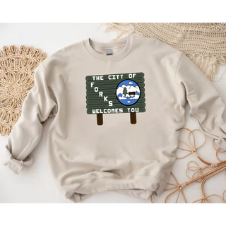 City of Forks Full Color Sign Design