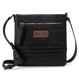 Wrangler Crossbody Bag- Black