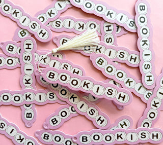 Bookish Die Cut Bookmark