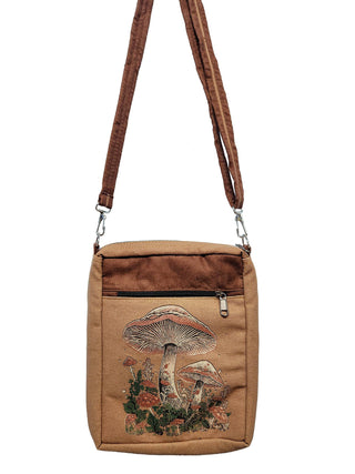 Crossbody Bag Mushroom: Beige