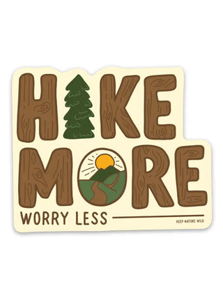 Hike More Sticker