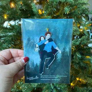 Twilight Christmas Ornament - Hold on Tight, Spider Monkey