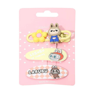 Labubu Monster Bunny Character Hair Clips