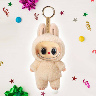 Monster Bunny Plush Doll Keychain Exciting Macaron Blind Box