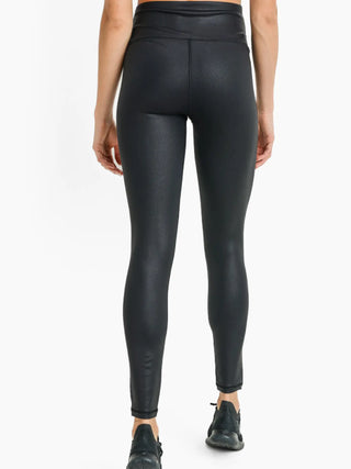 Mono B Red - Og Foil Highwaist Leggings