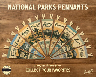 Olympic National Park Washington Felt Pennant: Mini Pennant