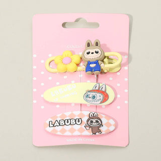 Labubu Monster Bunny Character Hair Clips