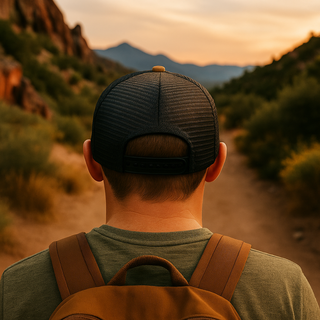 Mount Rainier Suede Snapback – National Park Hat: Suede/Brown