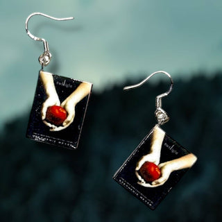 Twilight Book Earrings