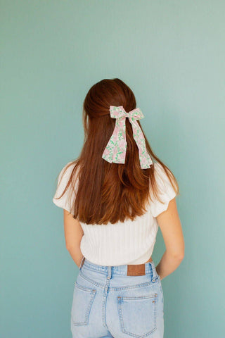 Rose Garden Bow Clip