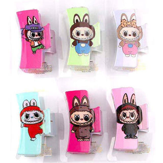 Monster Bunny Character Hair Claw Clip