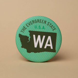 WA State Round Magnet