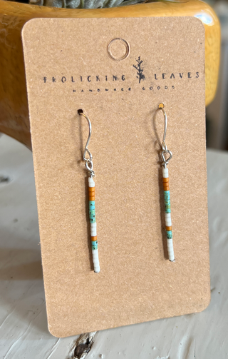 Autumn Beaded Earrings