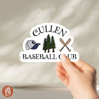 Twilight Inspired Cullen Baseball Club Sticker