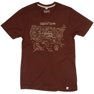 National Parks Map Tee: Conifer / L