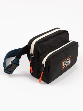 Keep Nature Wild Fanny Pack | Black/Atlantic