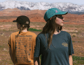 National Park Type Tee: Deep Navy / S