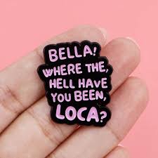 Bella! Where the hell you been, Loca? Black/Purple