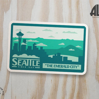 Seattle Skyline Sticker - Seattle Sticker
