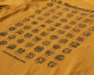 U.S. National Parks Pocket Tee: Dune / M