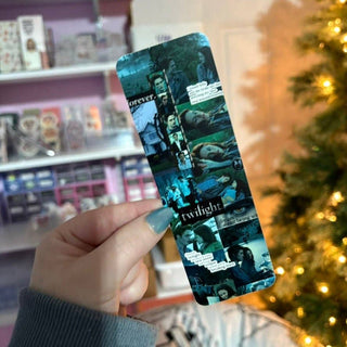 Twilight Collage Dual-Sided Cardstock Bookmark: No Bookmark Sleeve