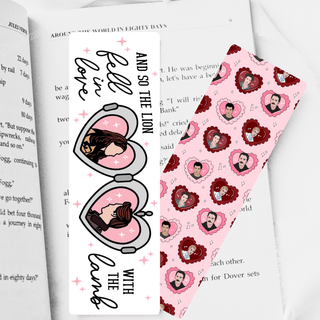 Twilight Inspired And So The Lion Fell in Love with the Lamb Dual-Sided Cardstock Bookmark