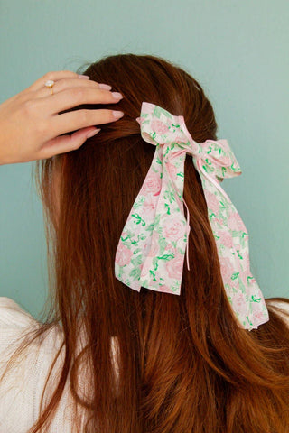 Rose Garden Bow Clip