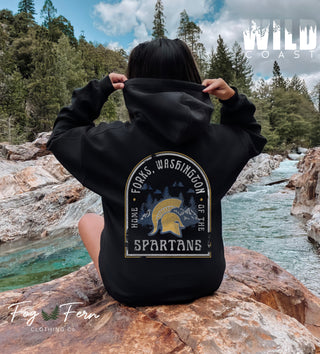 Spartans PNW Home of The Spartans Design