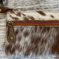 Cow Hide Coin Pouch