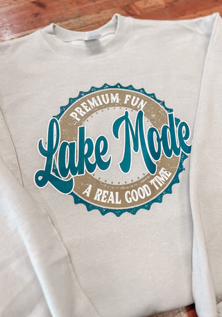 Lake Mode  Crew Sweater