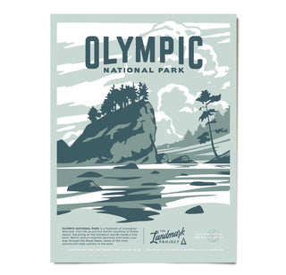 Olympic National Park- 12x16 Poster