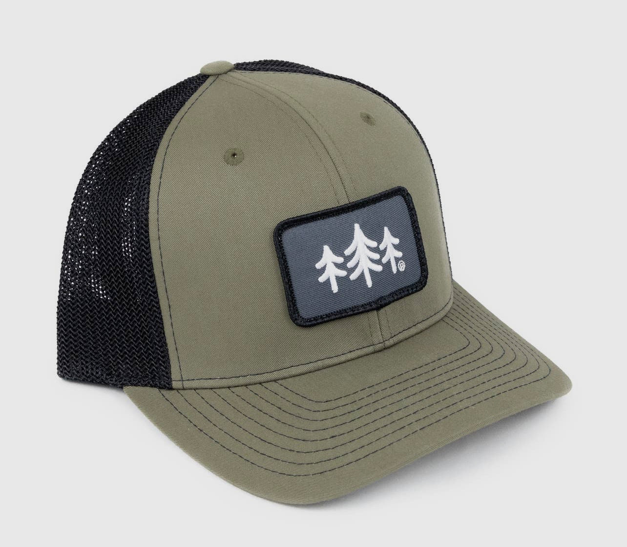 Flex+ TriPine Patch Trucker Hat