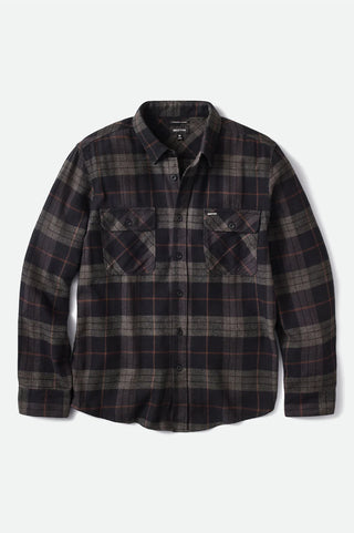 Brixton Bowery Flannel -Black/White