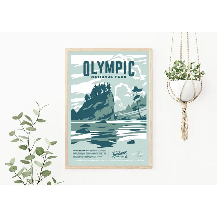 Olympic National Park- 12x16 Poster