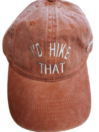 I'd Hike That Dad Hat