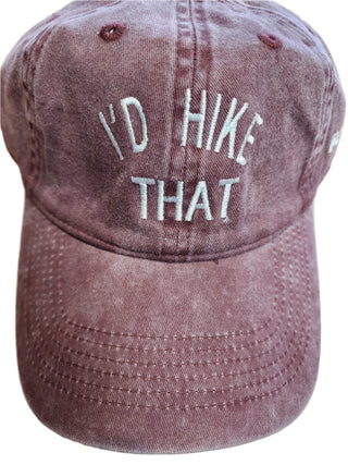 I'd Hike That Dad Hat