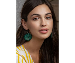 Forever Green Drop Earrings