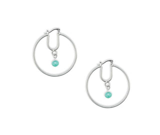 Harvest Moon Hoop Earrings