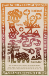 National Parks Woodcuts 2023 Calendar