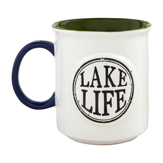 Lake Life Stamped Mug