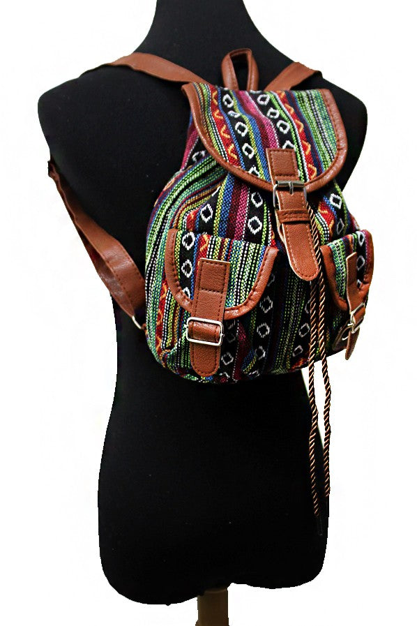 Tribal Mini Backpack