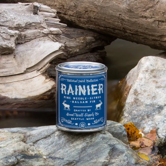 Rainier National Park Candle