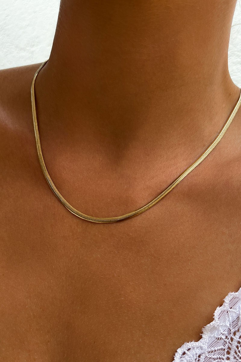 Simple Snake Chain Necklace