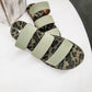Corkys Dafne Olive Leopard Strappy Sandal