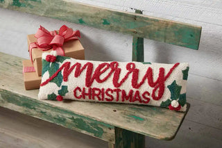 Mud Pie Merry Christmas Pillow