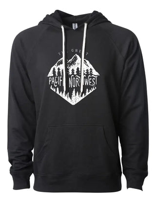 Great PNW Double String Hoodie