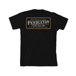 Pendleton Short Sleeve Graphic Tee - Black + Gold