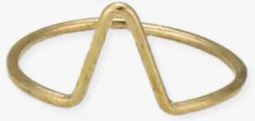 Metal Symbol Charm Ring