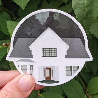 Swan House Sticker