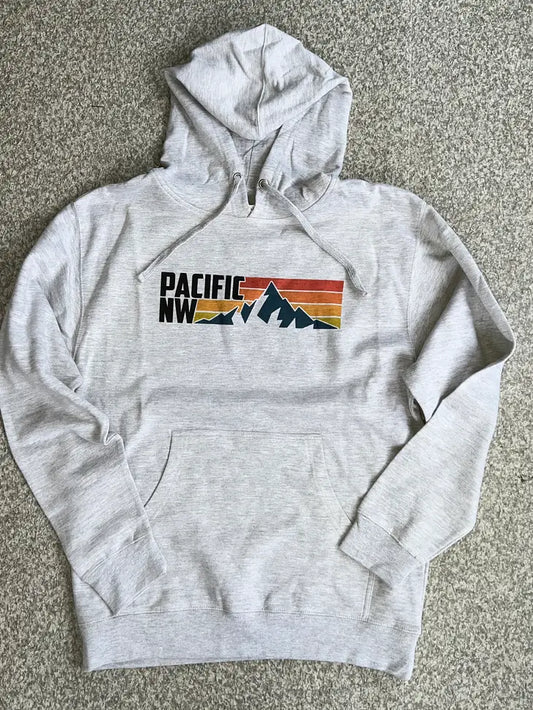 Pacific NW Stripes | Pullover Hoodie Sweatshirt
